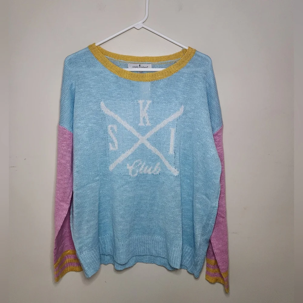 Women's Simply Southern Sweater Sz LG /XL NWT
